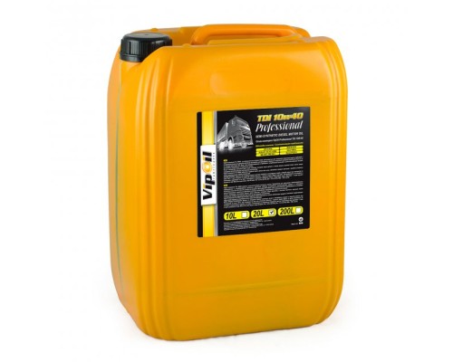 Моторна олива VIPOIL VipOil Professional TDI 15W-40 API CI-4/SL 20л (0258220)