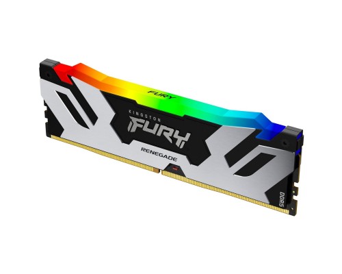 Модуль пам'яті для комп'ютера DDR5 32GB (2x16GB) 6400 MHz Renegade Silver RGB Kingston Fury (ex.HyperX) (KF564C32RSAK2-32) Модуль пам'яті для комп'ютера DDR5 32GB (2x16GB) 6400 MHz Renegade Silver RGB Kingston Fury (ex.HyperX) (KF564C32RSAK2-32)