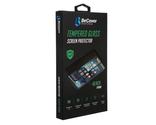 Скло захисне BeCover Tecno Spark Go 2022 (KG5m) Black (708165)