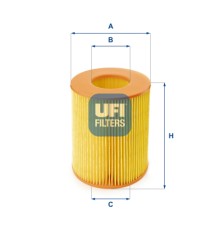 Повітряний фільтр для автомобіля Profit 27.355.00