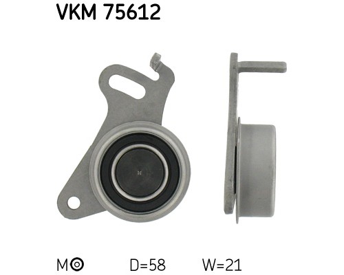 Ролик натягувача ременя SKF VKM 75612