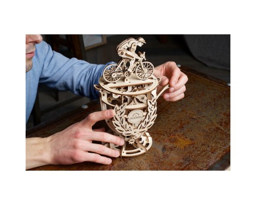 Конструктор Ugears Автоматон Велосипедист (6337280)