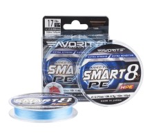 Шнур Favorite Smart PE 8x 150м 1.2/0.187mm 15lb/9.5kg Sky Blue (1693.10.74)
