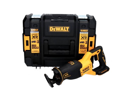 Шабельна пила DeWALT 18 В XR Li-lon, 0 - 3200 ход/хв, кейс TSTAK (без АКБ та ЗП) (DCS382NT)