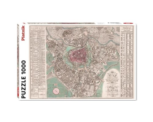Пазл Piatnik Мапа Відня 1824 року, 1000 елементів (PT-559440)