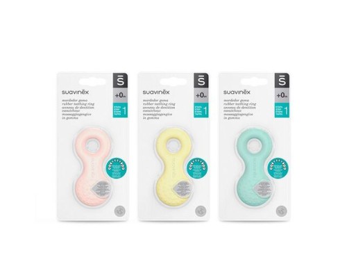 Прорізувач Suavinex з бульбашками, нюдовий (400267/7)