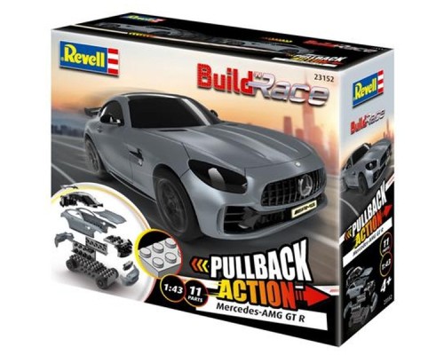 Збірна модель Revell Mercedes-AMG GT R, Grey Car рівень 1, 1:43 (RVL-23152)