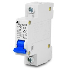 Диференційне реле (ПЗВ) Lightwell MCB 1P 32A
