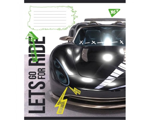 Зошит Yes А5 Lets go for ride 48 аркушів, лінія (766735)