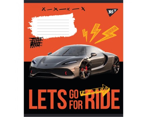 Зошит Yes А5 Lets go for ride 48 аркушів, лінія (766735)