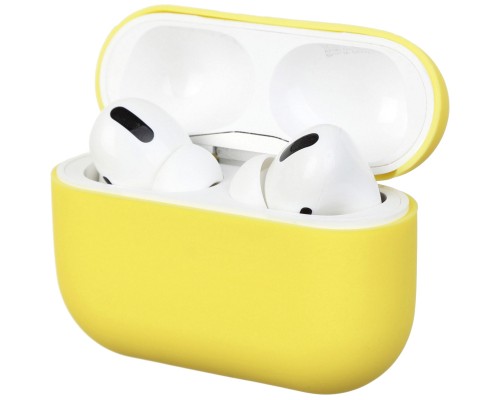 Чохол для навушників Armorstandart Ultrathin Silicone Case для Apple AirPods Pro Golden (ARM55965) Чохол для навушників Armorstandart Ultrathin Silicone Case для Apple AirPods Pro Golden (ARM55965)