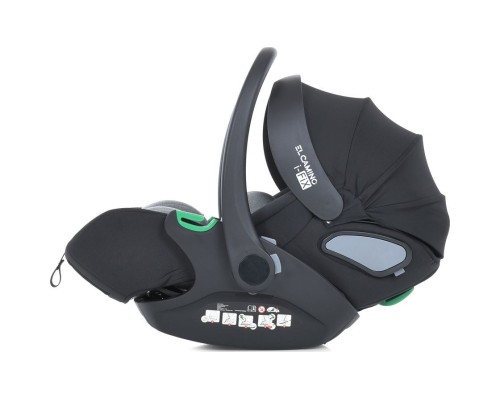 Автокрісло El Camino i-FIX (0-13кг) royal dark gray (ME 1110 royal.d.gray)