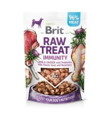Ласощі для собак Brit Raw Treat freeze-dried Immunity ягня і курка 40 г (8595602564453)