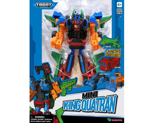 Трансформер Tobot Детективи Галактики С3 міні Кінг Квартан (301147)
