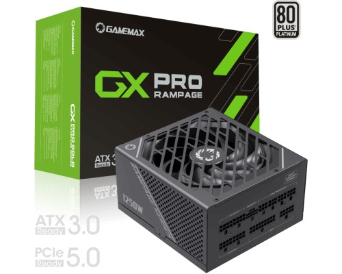 Блок живлення Gamemax 1250W (GX-1250 PRO BK (ATX3.0 PCIe5.0)