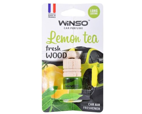 Ароматизатор для автомобіля WINSO WOOD Lemon Tea (530670) 