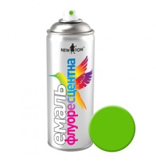 Аерозольна фарба для автомобіля New Ton флуоресцентна 9015 зелений, 400 мл (686)