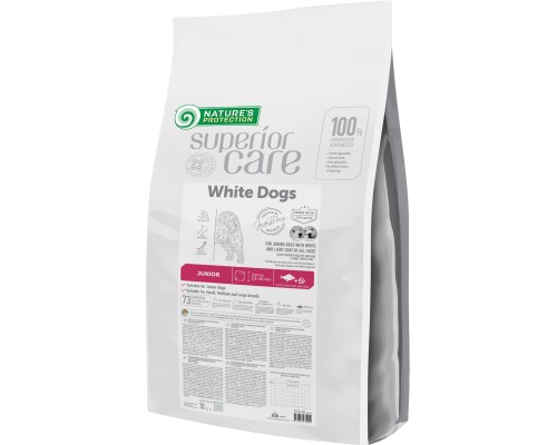 Сухий корм для собак Nature's Protection Superior Care White Dogs White Fish Junior All Sizes 10 кг (NPSC47595) Сухий корм для собак Nature's Protection Superior Care White Dogs White Fish Junior All Sizes 10 кг (NPSC47595)