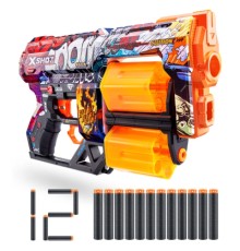 Іграшкова зброя Zuru X-Shot Швидкострільний бластер Skins Dread Boom (12 патронів) (36517A)