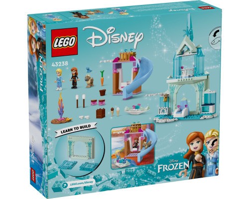 Конструктор LEGO Disney Крижаний палац Ельзи 163 деталей (43238)