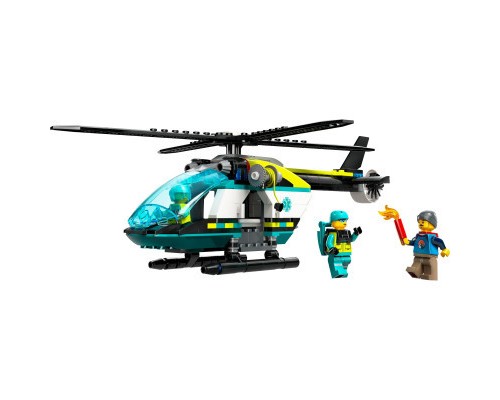 Конструктор LEGO City Гелікоптер аварійно-рятувальної служби 226 деталей (60405)