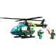 Конструктор LEGO City Гелікоптер аварійно-рятувальної служби 226 деталей (60405)