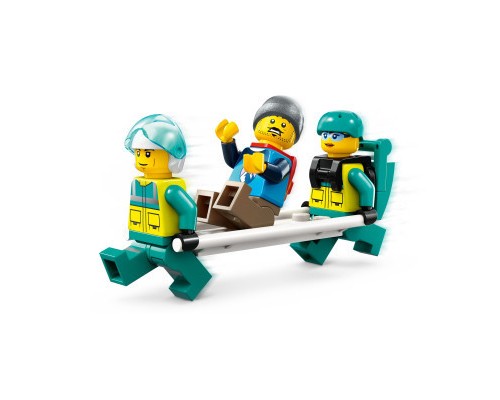 Конструктор LEGO City Гелікоптер аварійно-рятувальної служби 226 деталей (60405)