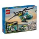 Конструктор LEGO City Гелікоптер аварійно-рятувальної служби 226 деталей (60405)