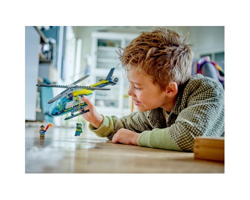 Конструктор LEGO City Гелікоптер аварійно-рятувальної служби 226 деталей (60405)