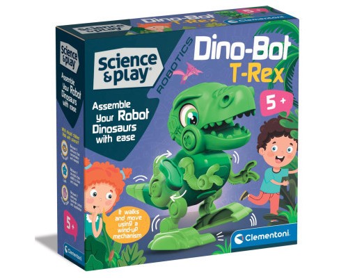 Конструктор Clementoni Dino Bot T-Rex, серія Конструктор Clementoni Dino Bot T-Rex, серія