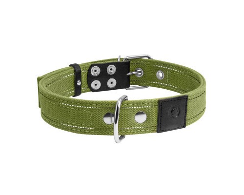 Нашийник для тварин Collar Брезент подвійний Ш 25 мм Д 41-53 см (6137)