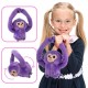 Інтерактивна іграшка Bambi Мавпа Фіолетова (MP 2304 violet)