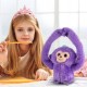 Інтерактивна іграшка Bambi Мавпа Фіолетова (MP 2304 violet)