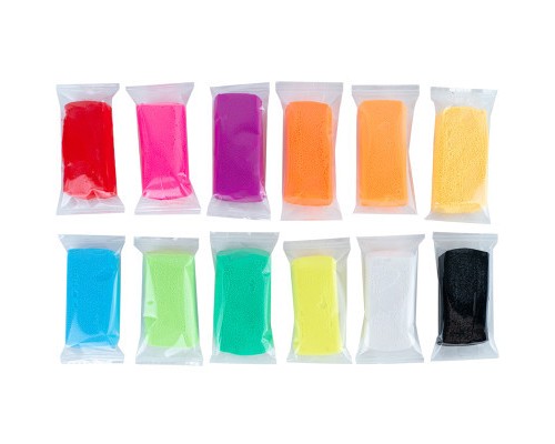 Пластилін Kite Hello Kitty повітряний (12 кольорів.+формочка) (HK23-135)