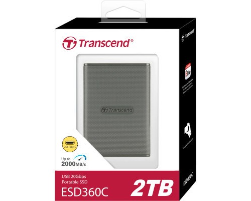 Накопичувач SSD USB 3.2 2TB ESD360C Transcend (TS2TESD360C)