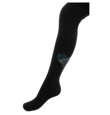 Колготки дитячі BNM з серцем зі страз (M0C0302-2032-5G-black)