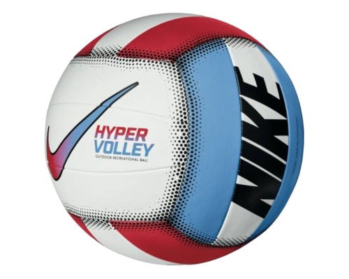 М'яч волейбольний Nike Hypervolley 18P білий, блакитний, червоний Уні 5 N.100.0701.982.05 (887791358387)