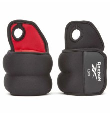 Обважнювач Reebok Wrist Weights чорний, червоний RAWT-11210 0.5 кг (885652020534)