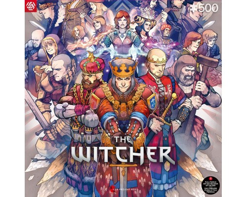 Пазл GoodLoot The Witcher Northern Realms 500 елементів (5908305246756)