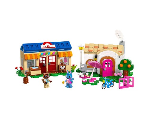Конструктор LEGO Animal Crossing Ятка Nook's Cranny й будинок Rosie 535 деталей (77050-)