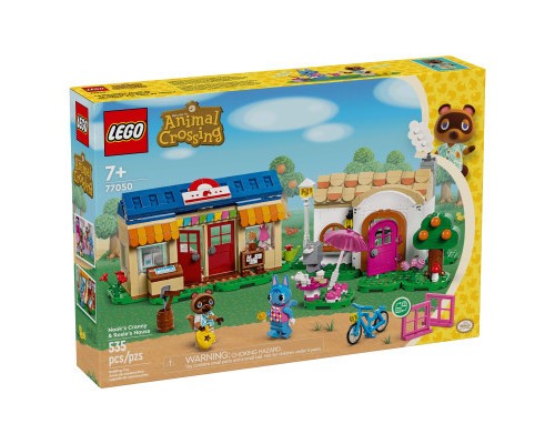 Конструктор LEGO Animal Crossing Ятка Nook's Cranny й будинок Rosie 535 деталей (77050-)