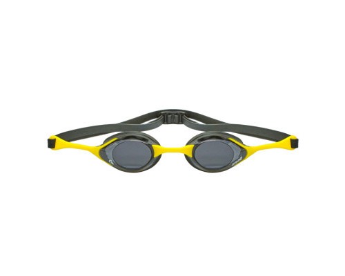 Окуляри для плавання Arena Cobra Swipe 004195-200 чорний, жовтий Уні OSFM (3468336572627)