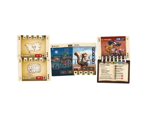 Настільна гра Geekach Games Хвостаті пригоди. Піратський спадок (Wildtails: A Pirate Legacy) (GKCH206wt) Настільна гра Geekach Games Хвостаті пригоди. Піратський спадок (Wildtails: A Pirate Legacy) (GKCH206wt)