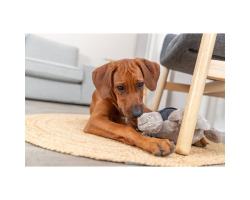 Іграшка для собак Trixie BE NORDIC Черепаха Хауке 34 см сіра (4011905360621)