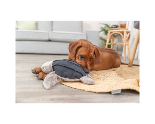 Іграшка для собак Trixie BE NORDIC Черепаха Хауке 34 см сіра (4011905360621)