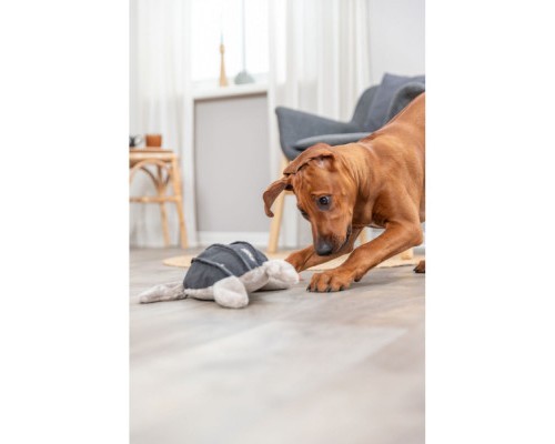 Іграшка для собак Trixie BE NORDIC Черепаха Хауке 34 см сіра (4011905360621)