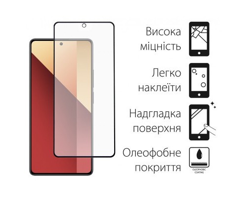 Скло захисне Dengos Xiaomi Redmi Note 13 Pro 4G 2pcs (DG-TG2P-16)