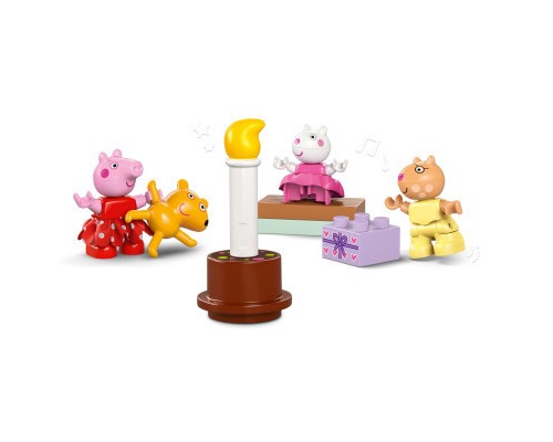 Конструктор LEGO DUPLO Peppa Pig Святковий будинок Пеппи (10433)