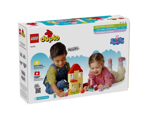 Конструктор LEGO DUPLO Peppa Pig Святковий будинок Пеппи (10433)