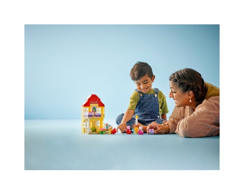 Конструктор LEGO DUPLO Peppa Pig Святковий будинок Пеппи (10433)